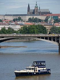 Moldau - Bootstour in Prag