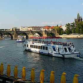 Moldau - Bootstour in Prag